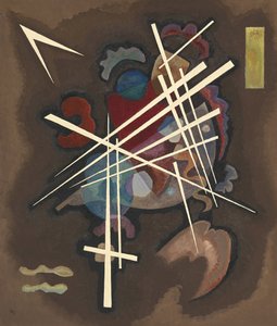 ""Filet"" (Netting) Peinture de Vassily Kandinsky (ou Wassily Kandinski ou Kandinskij 作者 瓦西里·康定斯基