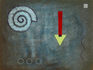 绿色小费 作者 瓦西里·康定斯基