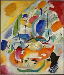 即兴创作31海战 作者 Wassily Kandinsky