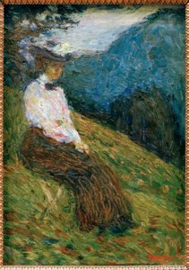 Kochel  - GabrieleMünter 作者 瓦西里·康定斯基