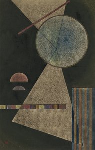 集合点，1928年 作者 瓦西里·康定斯基