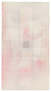 雾中广场； Quadrat im Nebel 作者 瓦西里·康定斯基
