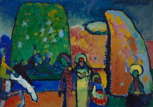 "即兴曲第二号（葬礼进行曲）"研究报告 作者 Wassily Kandinsky