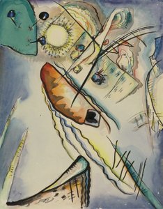 无题，1916年 作者 瓦西里·康定斯基