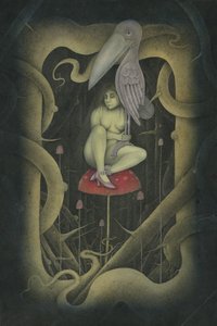 手中的鸟，2007 年（混合媒介）