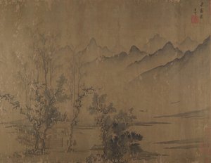 玫瑰色的夕阳，16世纪。 作者 文彤