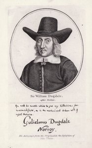 Sir William Dugdale (engraving)