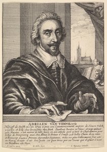 阿德里亚恩·范·德·范纳（Adriaen van de Venne），1649年。 作者 瓦茨劳斯·霍拉尔