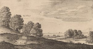 阿尔伯里，1645年。 作者 瓦茨劳斯·霍拉尔