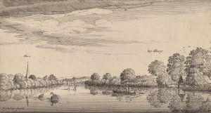 阿尔伯里，1645年。 作者 瓦茨劳斯·霍拉尔