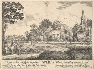 1628-29年4月。 作者 瓦茨劳斯·霍拉尔
