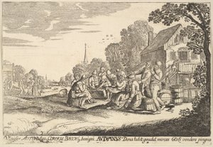 1629年秋天。 作者 瓦茨劳斯·霍拉尔