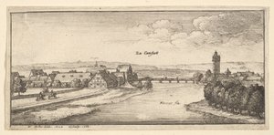 坎城，1665年。 作者 瓦茨劳斯·霍拉尔