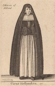 Cives Hollandica, 1643. 作者 瓦茨劳斯·霍拉尔