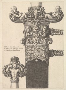 匕首和剑鞘，1645年。 作者 瓦茨劳斯·霍拉尔