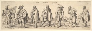 七个乞丐协会，1630年。 作者 瓦茨劳斯·霍拉尔