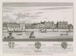Durham House，Salisbury House和Worcester House 作者 瓦茨劳斯·霍拉尔