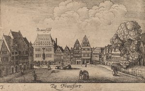 法兰克福，1635年。 作者 瓦茨劳斯·霍拉尔