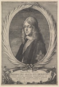 约克公爵詹姆斯（James），1651年。 作者 瓦茨劳斯·霍拉尔