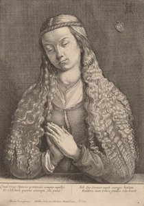 凯瑟琳-弗莱格林，1646年。 作者 瓦茨劳斯·霍拉尔
