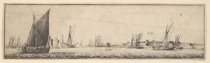 里略（1642-44）。 作者 瓦茨劳斯·霍拉尔
