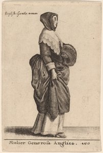英国的Mulier Generosa 作者 瓦茨劳斯·霍拉尔