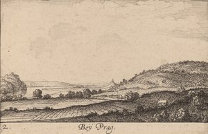 1635年，布拉格附近。 作者 瓦茨劳斯·霍拉尔