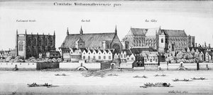 1647年威斯敏斯特市的一部分 作者 瓦茨劳斯·霍拉尔