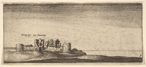 佩文西城堡，1652-77年。 作者 瓦茨劳斯·霍拉尔