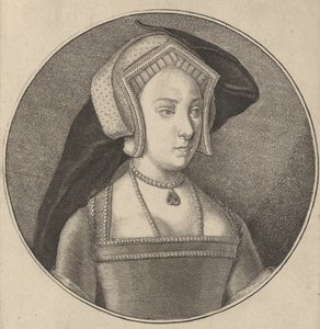 Princeps Maria Henrici VIII Regis Angliæ Filia, 1647, 1647. 作者 瓦茨劳斯·霍拉尔