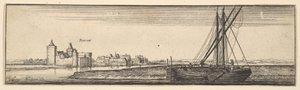 Ruhrort，1642-44年。 作者 瓦茨劳斯·霍拉尔