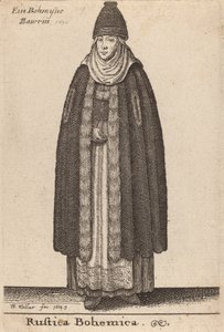Rustica Bohemica, 1643. 作者 瓦茨劳斯·霍拉尔