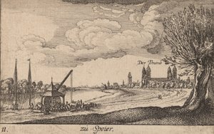 斯佩尔，1635年。 作者 瓦茨劳斯·霍拉尔