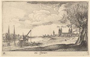 施派尔，1635年。 作者 瓦茨劳斯·霍拉尔