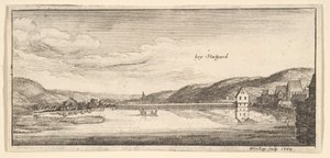 斯图加特：湖，1663-65年。 作者 瓦茨劳斯·霍拉尔
