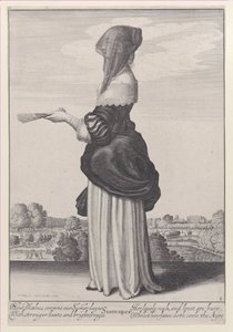 夏天，来自《四季》，1643-44。 作者 瓦茨劳斯·霍拉尔