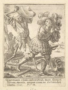 1651年的《死亡之舞》。 作者 瓦茨劳斯·霍拉尔