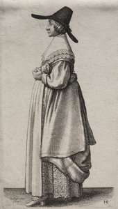 从贵族到乡村女性，英国女性的几种习性，1640年。