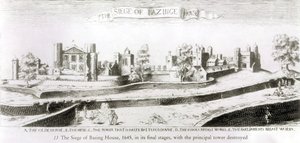 Basing House围困，1645年 作者 瓦茨劳斯·霍拉尔