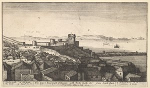 丹吉尔的下部下部，1673年。