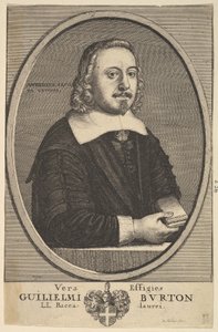 薇拉肖像（Guelaelmi Burton LL Baccalaurei），1657-58。 作者 瓦茨劳斯·霍拉尔