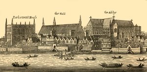 1640年的威斯敏斯特，1881年。 作者 瓦茨劳斯·霍拉尔