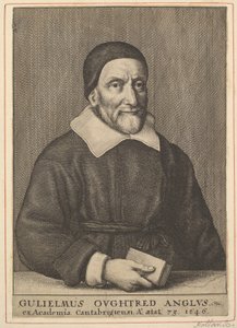 威廉·奥格瑞德（William Oughtred），1644年。 作者 瓦茨劳斯·霍拉尔