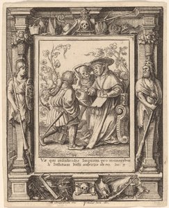 红衣主教 作者 瓦茨拉夫·霍拉尔（Hans Holbein the Younger） 亚伯拉罕·范·迪彭贝克（Abraham van Diepenbeeck）之后