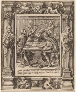 游戏者 作者 瓦茨拉夫·霍拉尔（Hans Holbein the Younger） 亚伯拉罕·范·迪彭贝克（Abraham van Diepenbeeck）之后