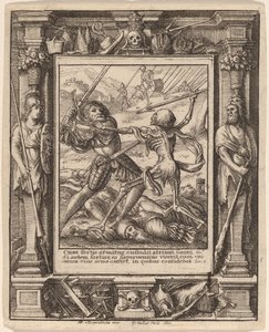 骑士 作者 瓦茨拉夫·霍拉尔（Hans Holbein the Younger） 亚伯拉罕·范·迪彭贝克（Abraham van Diepenbeeck）之后