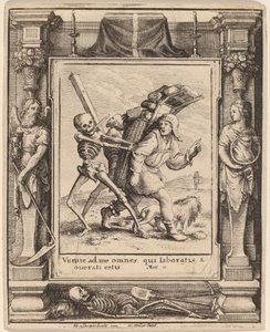 小贩 作者 瓦茨拉夫·霍拉尔（Hans Holbein the Younger） 亚伯拉罕·范·迪彭贝克（Abraham van Diepenbeeck）之后