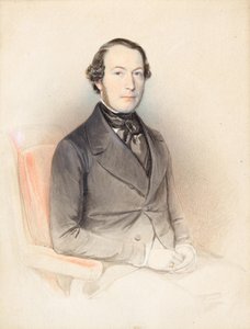 绅士肖像 作者 Wenzel Schránil