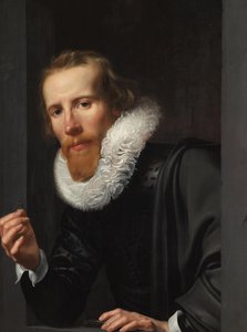 金匠肖像，可能是巴托洛梅斯-扬斯-范-阿森德尔夫特 作者 Werner Jacobsz van den Valckert
