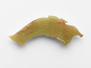 约公元前1050年至950年左右的鸟形吊坠 作者 西周中文学校